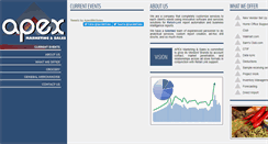 Desktop Screenshot of apexsales.net
