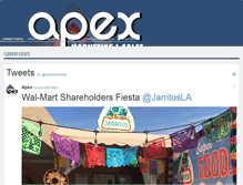 Tablet Screenshot of apexsales.net